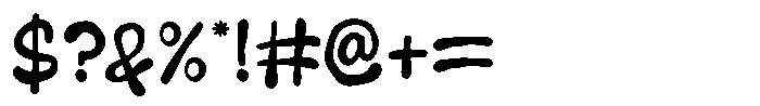 Kids School Regular Font OTHER CHARS