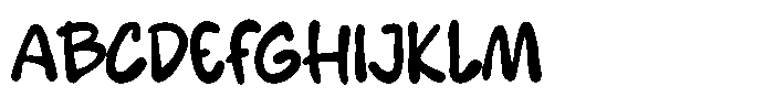 Kids School Regular Font UPPERCASE
