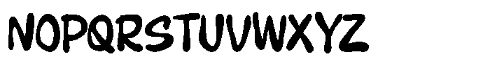 Kids School Regular Font UPPERCASE