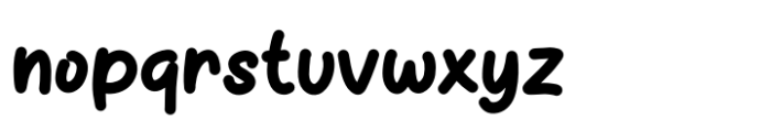 Kids Show Font LOWERCASE