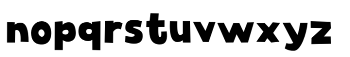 Kids Yock Regular Font LOWERCASE
