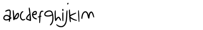 Kids handmade handwriting FONT