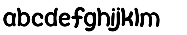 Kidyba Font LOWERCASE