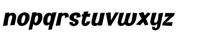 Kidzhood Extra Bold Oblique Font LOWERCASE