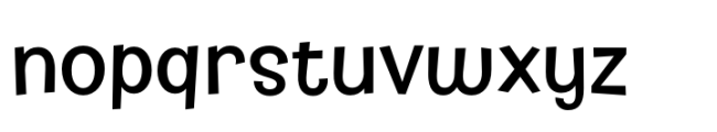 Kidzhood Medium Font LOWERCASE