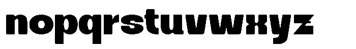 Kietan Regular Font LOWERCASE