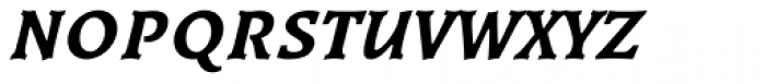 Kiev Bold Italic SC Font LOWERCASE
