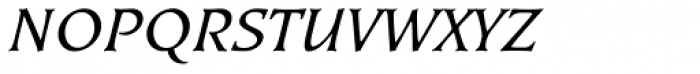 Kiev Italic SC Font LOWERCASE
