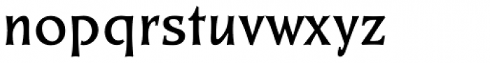 Kiev Medium Font LOWERCASE