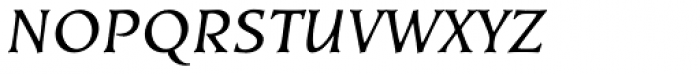 Kiev Oblique SC Font LOWERCASE
