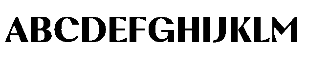 Kifah Black Font UPPERCASE