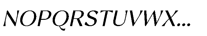 Kifah Italic Font UPPERCASE