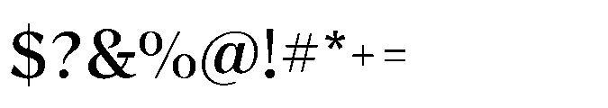 Kifah Medium Font OTHER CHARS