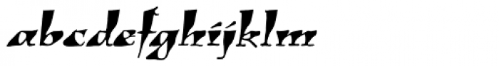 Kigali Lx Italic Font LOWERCASE