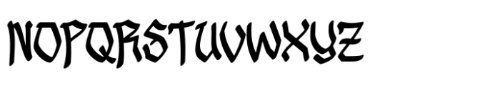 Kijutos Font UPPERCASE