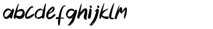 Kikola Nafi Regular Font LOWERCASE