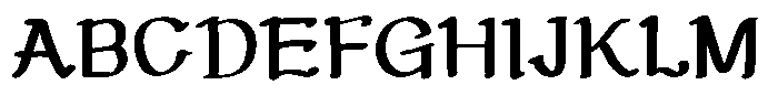 Kilaras Font UPPERCASE