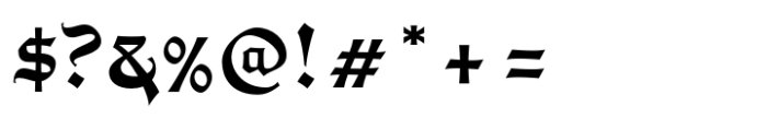 Kilau Regular Font OTHER CHARS