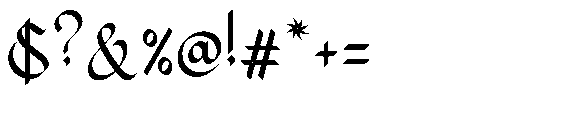 Kileydot Hollow Regular Font OTHER CHARS
