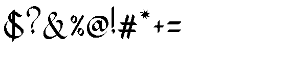 Kileydot Regular Font OTHER CHARS