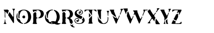 Killen Seven Five Font LOWERCASE