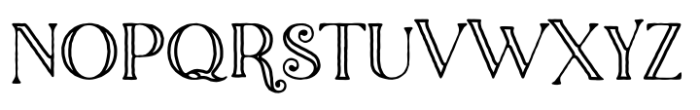 Killen Seven Four Font UPPERCASE