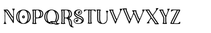 Killen Seven Four Font LOWERCASE