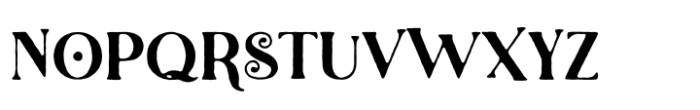 Killen Seven One Font LOWERCASE