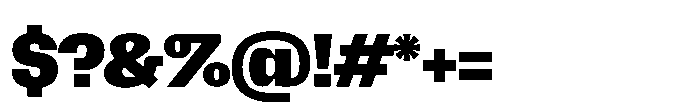 Killou Black Font OTHER CHARS