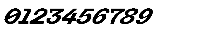 Killou Bold Italic Font OTHER CHARS