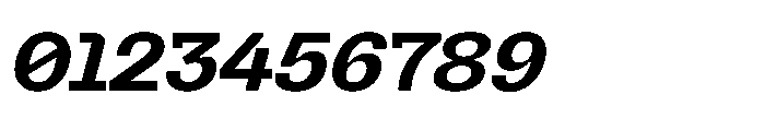 Killou Bold Slant Font OTHER CHARS