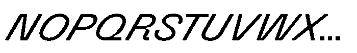 Killou Book Italic Font UPPERCASE
