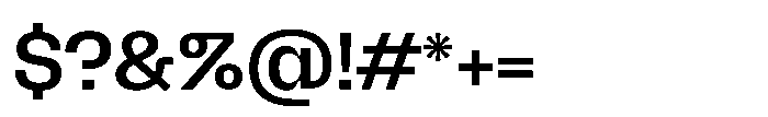 Killou Demi Bold Font OTHER CHARS
