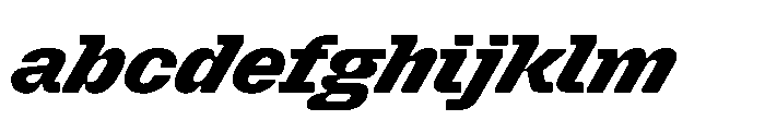 Killou Heavy Italic FONT