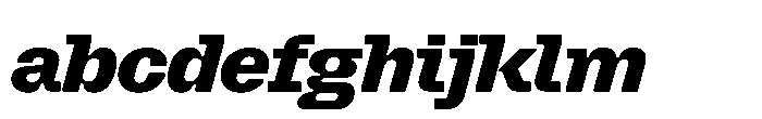 Killou Heavy Slant FONT