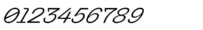Killou Light Italic Font OTHER CHARS