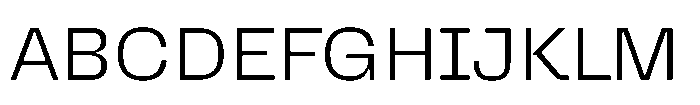Killou Light Font UPPERCASE