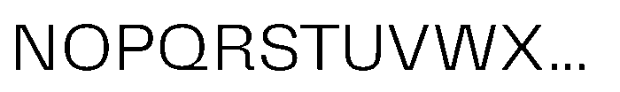 Killou Light Font UPPERCASE