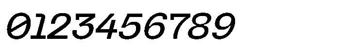 Killou Medium Slant Font OTHER CHARS