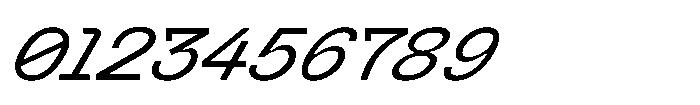 Killou Regular Italic Font OTHER CHARS