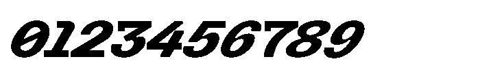 Killou Ultra Bold Italic Font OTHER CHARS