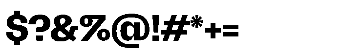 Killou Ultra Bold Font OTHER CHARS