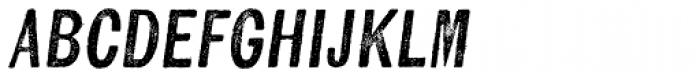 Kiln Sans Regular Italic Font LOWERCASE