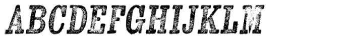 Kiln Serif Regular Italic Font UPPERCASE
