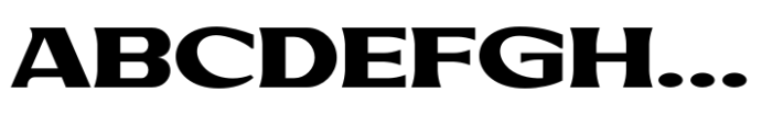 Kilned Extra Bold Font UPPERCASE
