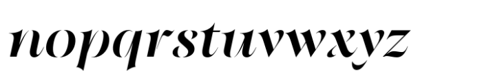 Kiltier Medium Italic Font LOWERCASE