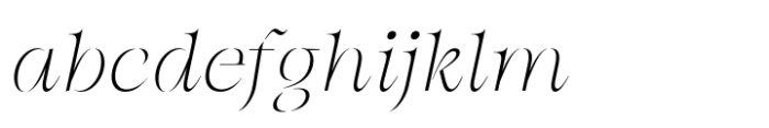 Kiltier Thin Italic FONT
