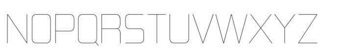 Kimberley Hairline Font UPPERCASE