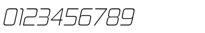 Kimberley Thin Italic Font OTHER CHARS