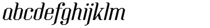 Kimbo Italic Font LOWERCASE
